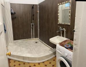 Koupelna v ubytování Abastumani Apartment + 9 fotografií