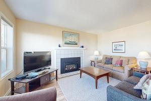 Μια τηλεόραση ή/και κέντρο ψυχαγωγίας στο Oceanview Escape