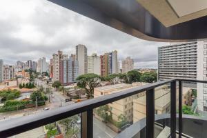Nespecifikovaný výhled na destinaci Curitiba nebo výhled na město při pohledu z prázdninového domu