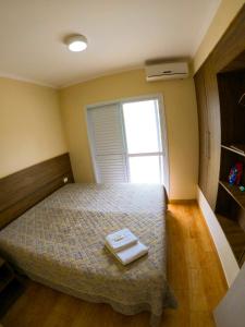 Postel nebo postele na pokoji v ubytování Hotel Beira Rio
