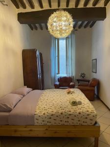 Posezení v ubytování Bilocale Inzani