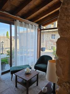 Posezení v ubytování Bed & Breakfast Bure Alto