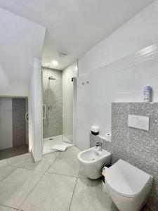 A bathroom at Terme Apartment Levico