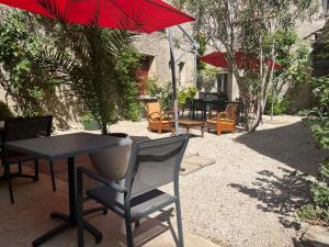 Zahrada ubytování Le Clos d'Orange - Hotel & ville de Provence