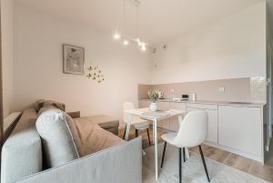 Η κουζίνα ή μικρή κουζίνα στο Apartament w Dolinie Sanu nr 2