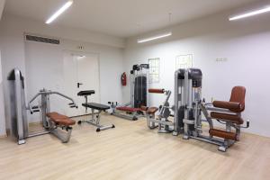 Fitness centrum a/nebo fitness zařízení v ubytování Artina