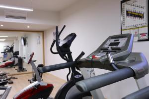 Fitness centrum a/nebo fitness zařízení v ubytování Artina