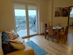 Χώρος καθιστικού στο Apartament Gardena II Olsztyn