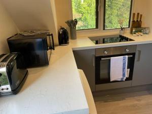 Kuhinja oz. manjša kuhinja v nastanitvi Cotswold self-catering apartment