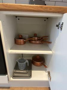 レスターにあるRentals Leicester 4 - Free Street Parkingの鍋