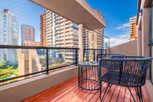 Modern Apartments in Palermo - by BueRentals的阳台或露台