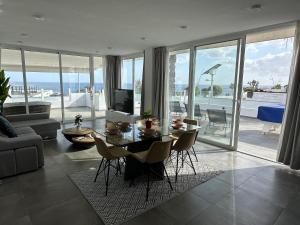 Et opholdsområde på Casa Volcano