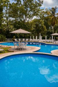 Bazén v ubytování Hotel Nututun Palenque nebo v jeho okolí