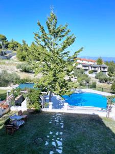Бассейн в Mikael Pool Villa Paliouri или поблизости