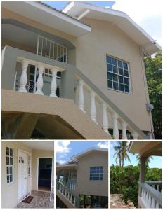 a collage of three pictures of a house at Impeccable 2-Bed House in St Patrick's in Celeste