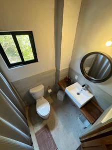 Koupelna v ubytování MARIBY HOLBOX