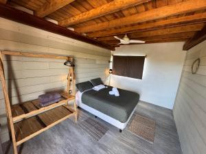 Postel nebo postele na pokoji v ubytování MARIBY HOLBOX