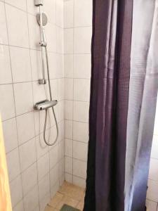 Koupelna v ubytování Lya med utsikt