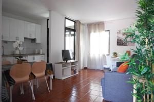 Køkken eller tekøkken på Santiago Sun Beach