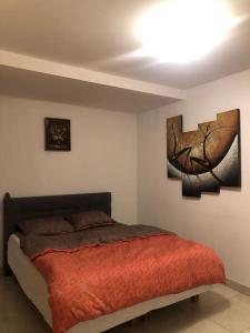 Ένα ή περισσότερα κρεβάτια σε δωμάτιο στο ITER House 이터 하우스