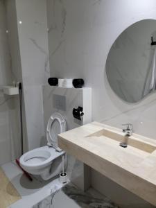 Koupelna v ubytování Eden Room SCH