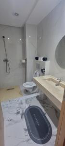 Koupelna v ubytování Eden Room SCH