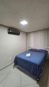 Llit o llits en una habitació de 204 - Loft de luxo com Alexa e Ar condicionado