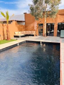 Πισίνα στο ή κοντά στο Loft Marrakech 5 min du centre super emplacement