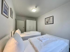 Postel nebo postele na pokoji v ubytování Haus Sonne