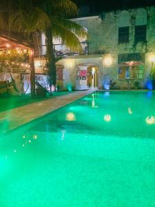 Bazén v ubytování Hotel Mayahau Coba nebo v jeho okolí