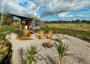 Zahrada ubytování Moriá Village