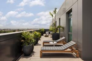 Balkoni atau teres di Lagos Marriott Hotel Ikeja