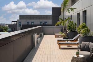 Ruang duduk di Lagos Marriott Hotel Ikeja