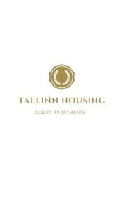 un logo di una società immobiliare con una casa di TallinnHousing Old Town Homes - 1 BDR Apartment in Vene a Tallinn