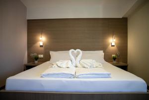 Hotel Narenta客房内的一张或多张床位
