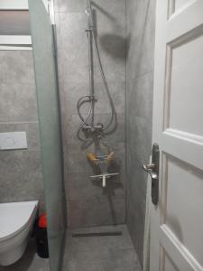 Koupelna v ubytování Appartement Beatrice Tantana #direkt am Meer#