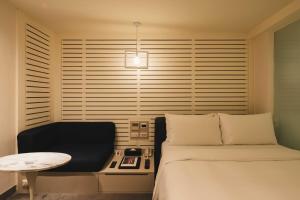 Posezení v ubytování SWIIO Hotel Ximending