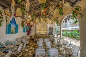 Restaurace v ubytování Quality Inn Ocean Palms Goa