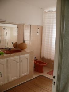 Koupelna v ubytování Chambre privee dans villa avec piscine en Petite Camargue
