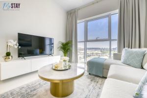 Χώρος καθιστικού στο Elegant One Bedroom Apartment