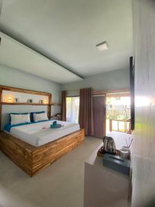 Marta House gili air客房内的一张或多张床位