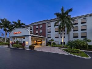 a rendering of the front of a hotel at Hampton Inn West Palm Beach-Florida Turnpike in West Palm Beach