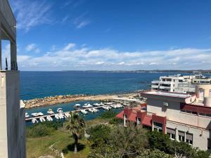 a view of the ocean from a building at Lilli's House in Gallipoli