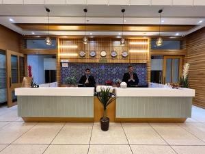 Hotel Grand Darshan Vadodara大厅或接待区
