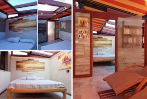 Postel nebo postele na pokoji v ubytování Designer Haus mit beheiztem Pool (überdacht) + 42 fotografií