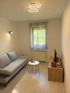 Area soggiorno di Apartma Anže Samec