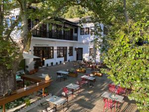 Restaurace v ubytování Αρχοντικό Πορταριάς