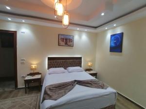 Ένα ή περισσότερα κρεβάτια σε δωμάτιο στο Meret Palace +11 φωτογραφίες