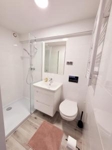 Kúpeľňa v ubytovaní Villa Prusa - pensjonat Mielno