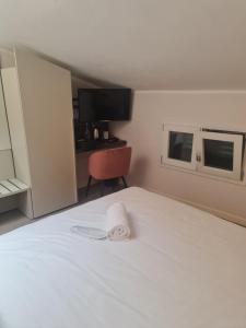 Postel nebo postele na pokoji v ubytování Hotel Miratorre superior